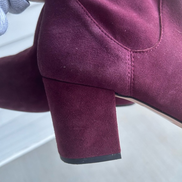 💚💚Extended Closet Clearout💚💚 Aldo Lilinia Burgundy Tall Boots - Picture 8 of 8